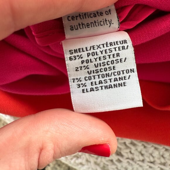 DvF ColorBlock Dress (Size 6 Never Worn Like New) - Picture 11 of 13